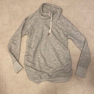 Isabel maternity cowl neck pullover